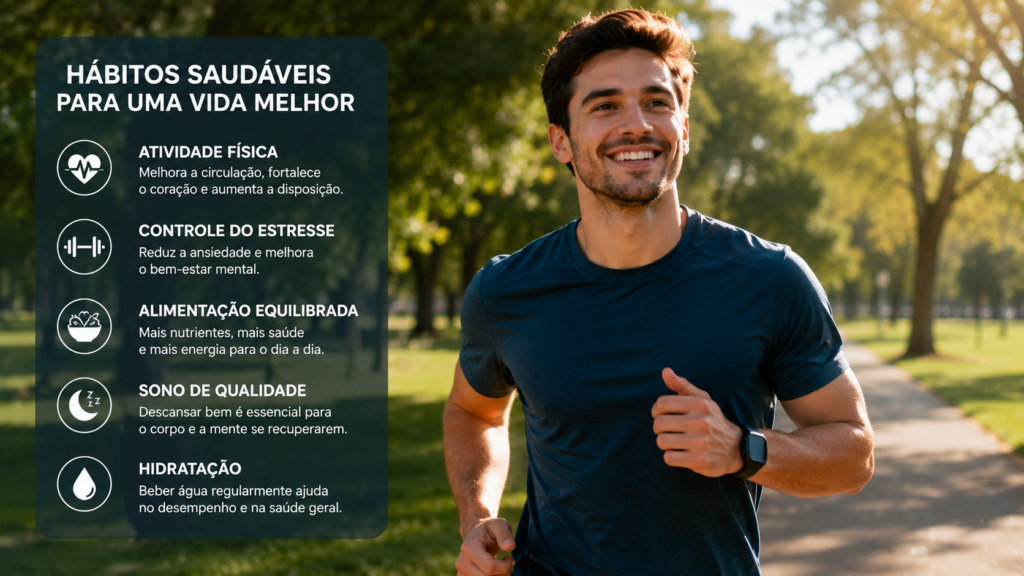 Jovem adulto praticando exercício físico como parte do tratamento da disfunção erétil em jovens